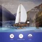 UG-70193-Sailboat Ocean Beauty Yacht Puzzle 3D Wood UGEARS - UG-70193