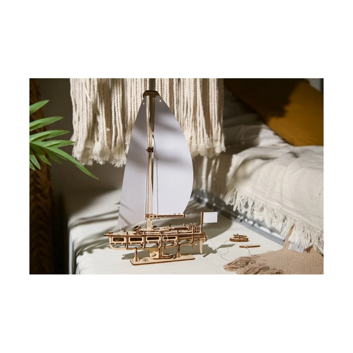 Sailboat Ocean Beauty Yacht Puzzle 3D Wood UGEARS UGEARS UG-70193 - 8