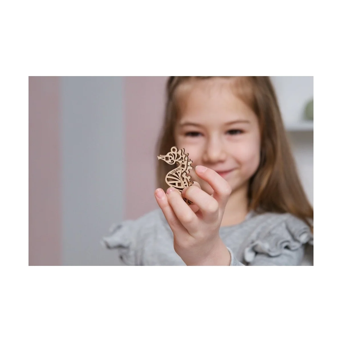 U-Fidgets Pacific Ocean Puzzle 3D Wood UGEARS UGEARS UG-70200 - 8