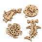 UG-70201-U-Fidgets Atlantic Ocean Puzzle 3D Wood UGEARS - UG-70201