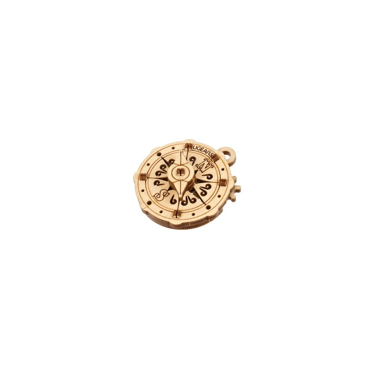U-Fidgets Atlantic Ocean Puzzle 3D Wood UGEARS UGEARS UG-70201 - 4