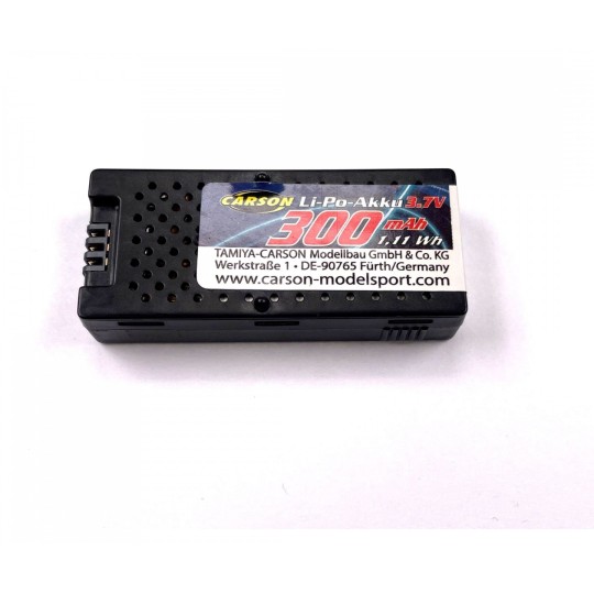 500608265-Li-Po 300mAh 1S 3.7V pour Single Blade 320 Carson