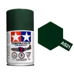 Tamiya AS21 Japanese Marine Dark Green Spray Paint - 86521