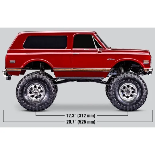 TRX-92086-4-TRX-4 Chevrolet Blazer 1972 4WD TQi RTR Traxxas 92086-4