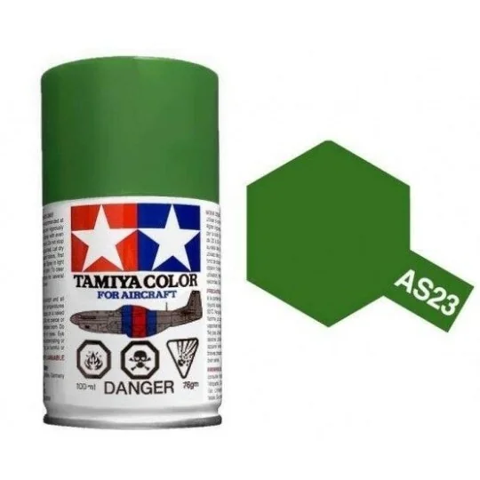 86523-Peinture bombe Vert Clair Luftwaffe AS23 Tamiya