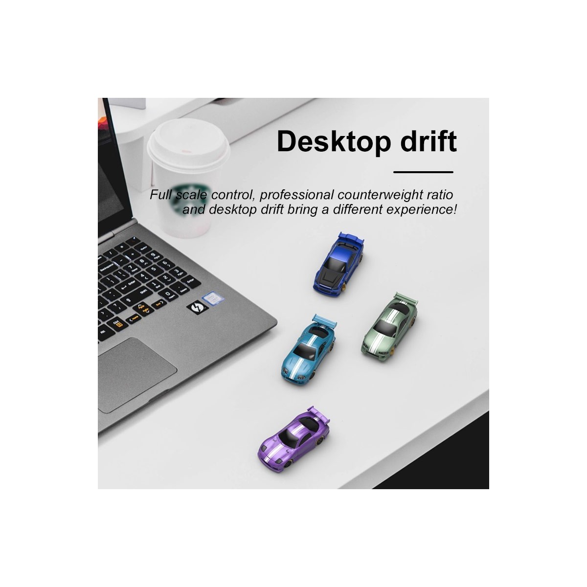 Micro Drift Blue 1/76 RTR Turbo Racing Turbo Racing TB-C63 - 4