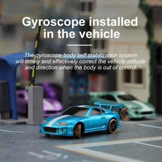 Micro Drift Bleu 1/76 RTR Turbo Racing Turbo Racing TB-C63 - 5 TB-C63-Micro Drift Bleu 1/76 RTR Turbo Racing - TB-C63