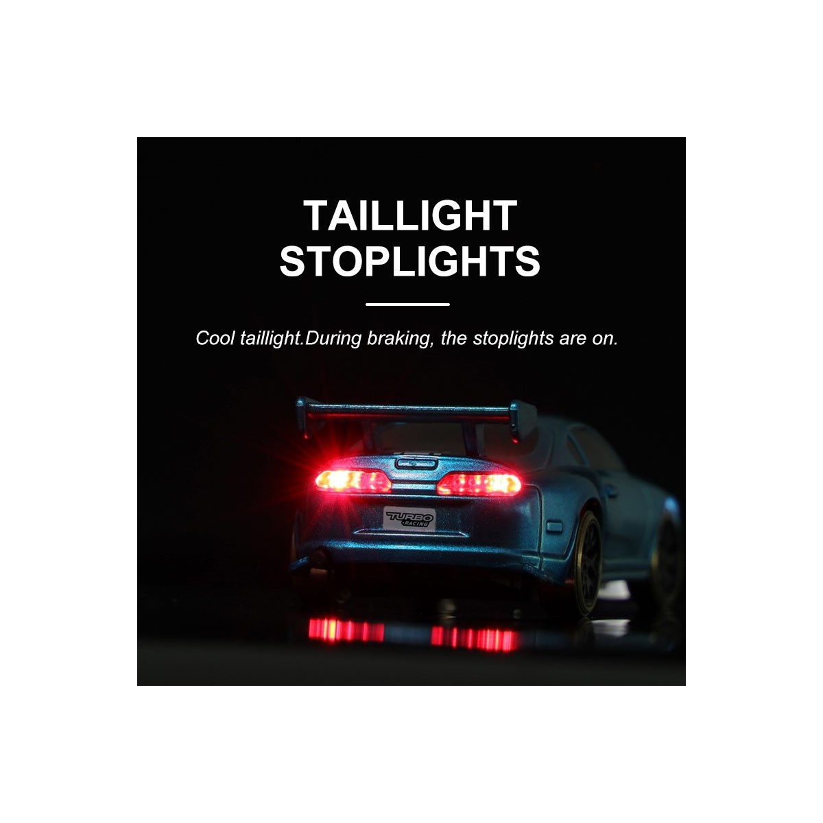 Micro Drift Bleu 1/76 RTR Turbo Racing Turbo Racing TB-C63 - 6