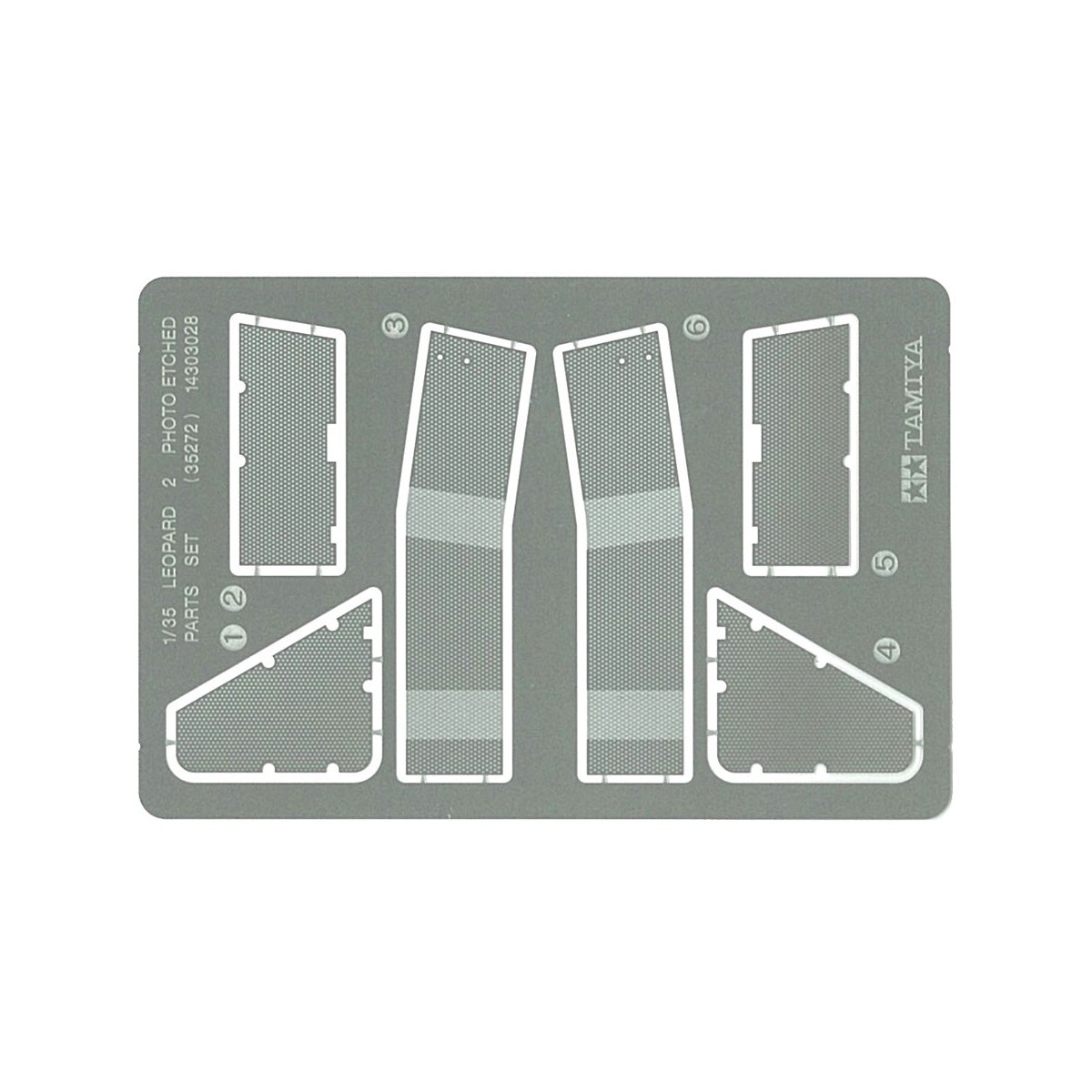 Char Leopard 2 A6 Ukraine 1/35 Tamiya Tamiya 25207 - 5