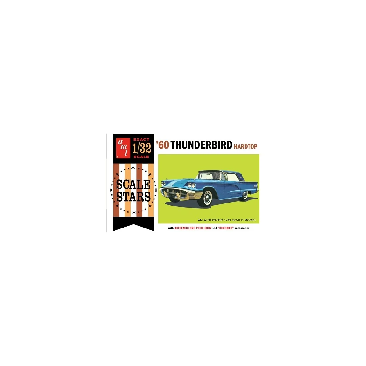 Ford Thunderbirt 1960 Hardtop 1/32 AMT AMT1135/12 - 1