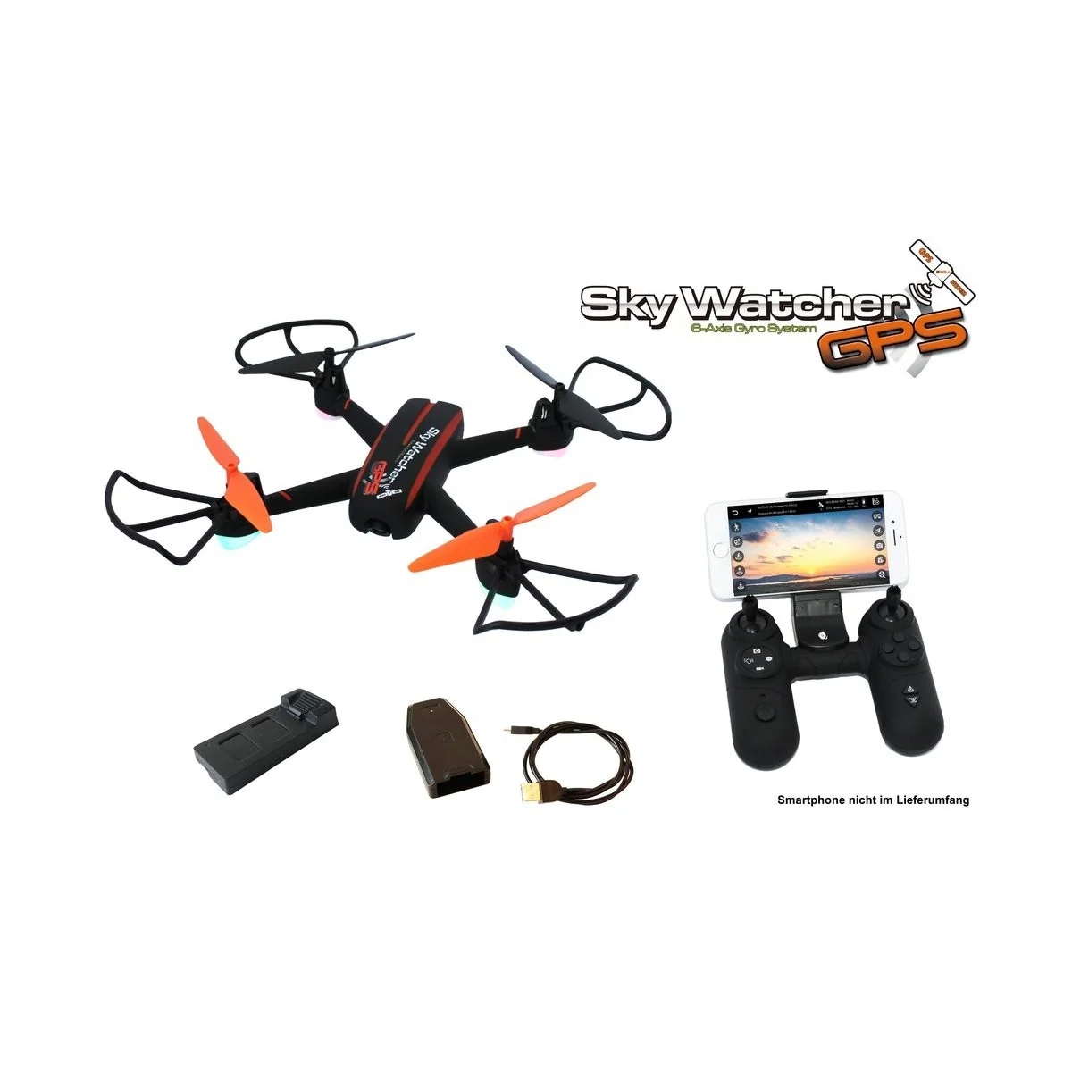 Drone SkyWatcher GPS - RTF DF Models DF-Models DFM-9270 - 1