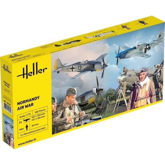 Bataille aérienne de Normandie 1/72 Heller Heller HEL-50329 - 1 HEL-50329-Bataille aérienne de Normandie 1/72 Heller - HEL-50329