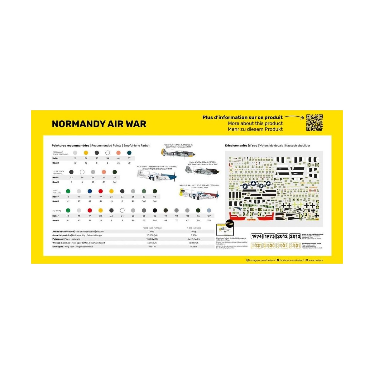 Air Battle of Normandy 1/72 Heller Heller HEL-50329 - 2 Air Battle of Normandy 1/72 Heller Heller HEL-50329 - 2