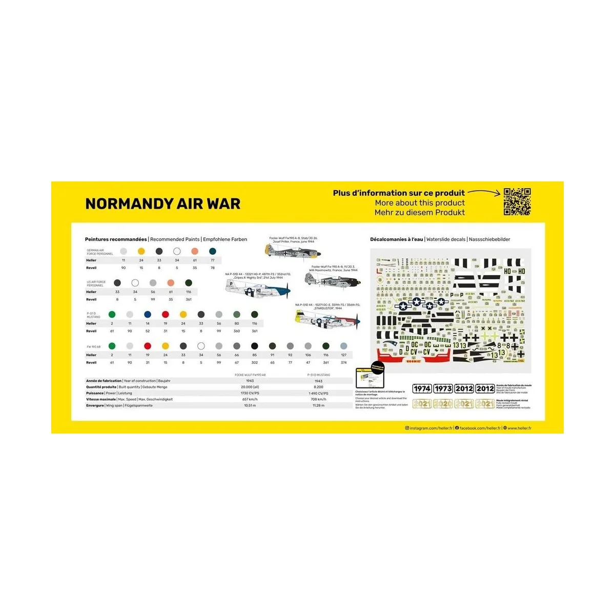 Air Battle of Normandy 1/72 Heller Heller HEL-50329 - 2 Air Battle of Normandy 1/72 Heller Heller HEL-50329 - 2