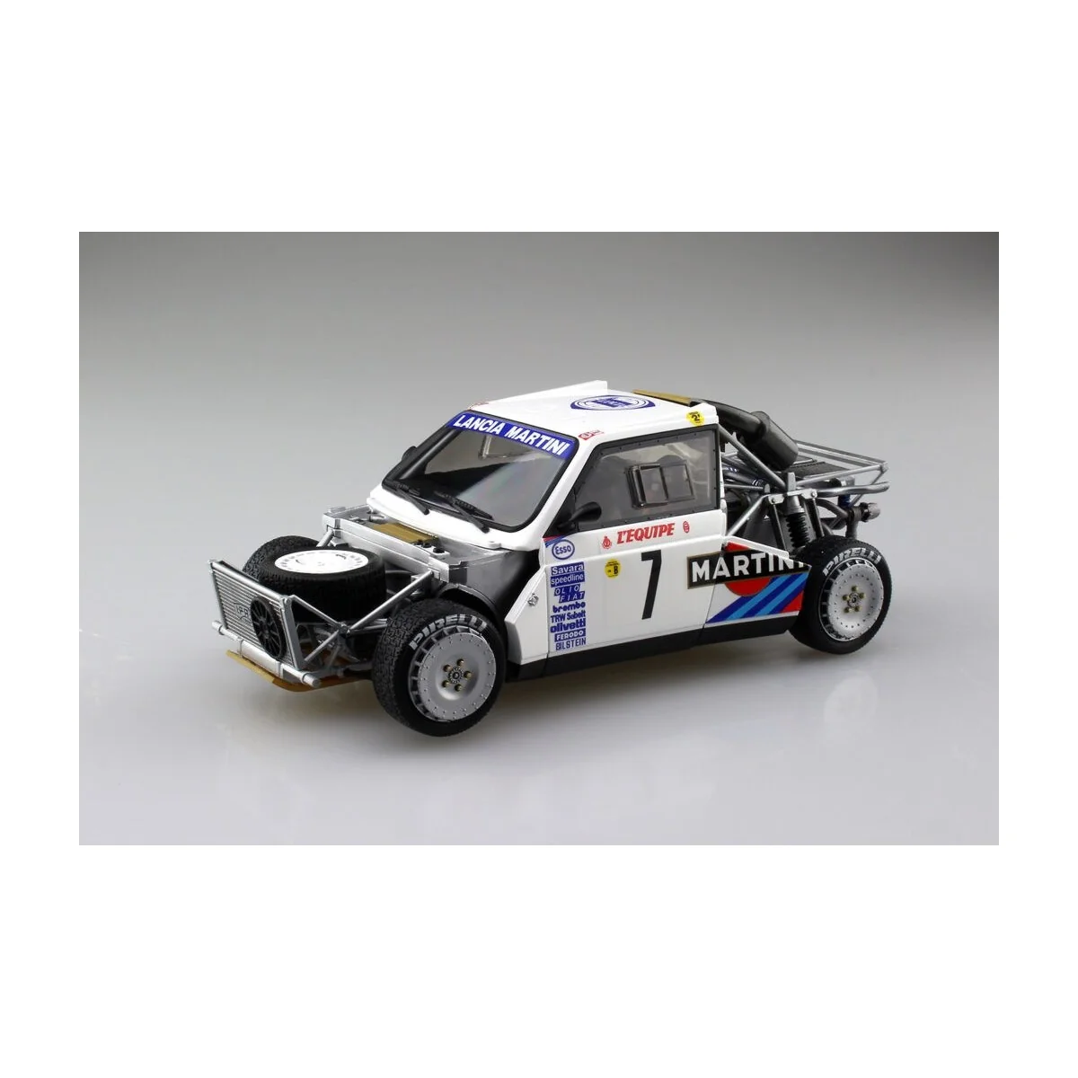 Lancia Delta S4 - Martini '86 Rally Monte Carlo 1/24 Nunu NU24030 - 8 Lancia Delta S4 - Martini '86 Rally Monte Carlo 1/24 Nunu NU24030 - 8