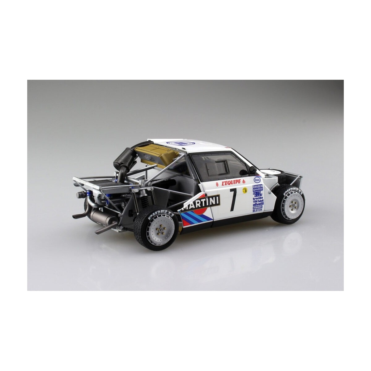 Lancia Delta S4 - Martini '86 Rally Monte Carlo 1/24 Nunu NU24030 - 9 Lancia Delta S4 - Martini '86 Rally Monte Carlo 1/24 Nunu NU24030 - 9
