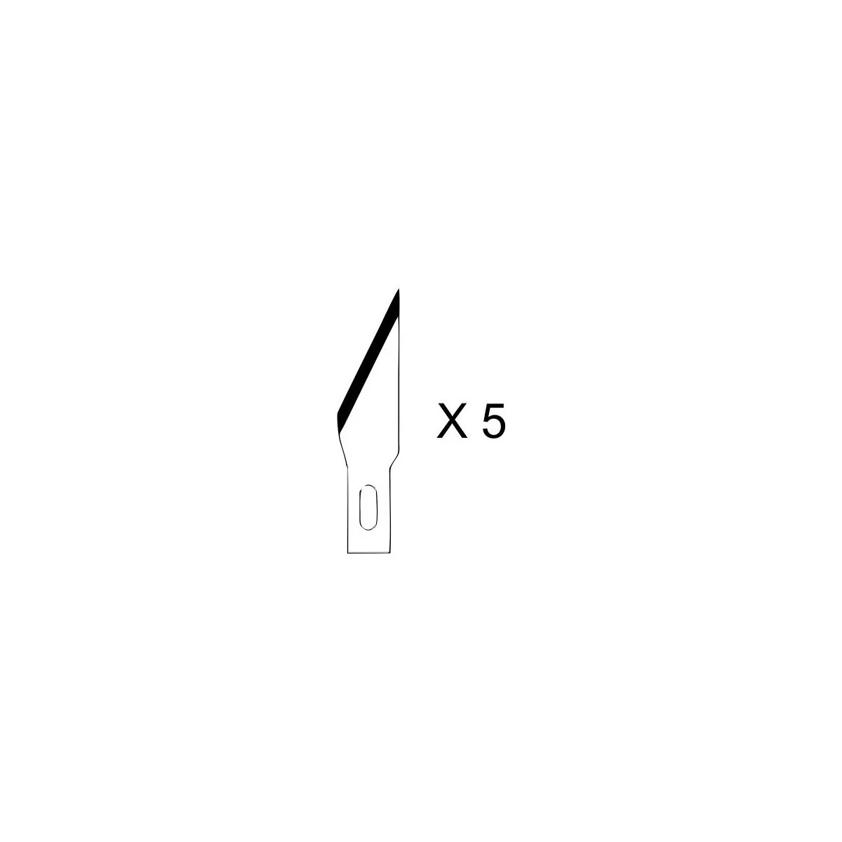 5 lames HO351 pour cutter scalpel n°1 ø8 HOLI Tools HO351 - 1 5 lames HO351 pour cutter scalpel n°1 ø8 HOLI Tools HO351 - 1