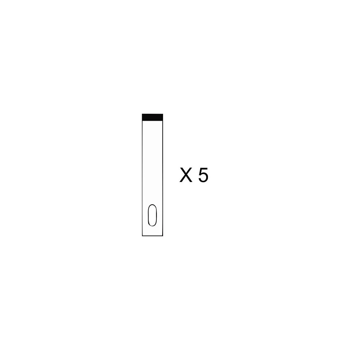 5 lames HO353 pour cutter scalpel n°1 ø8 HOLI Tools HO353 - 1
