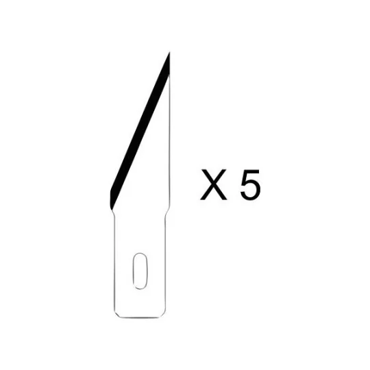 5 lames HO361 pour couteau scalpel n°2 ø11 HOLI Tools HO361 - 1 HO361-5 lames HO361 pour couteau scalpel n°2 ø11