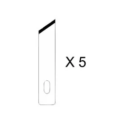 5 lames HO362 pour couteau scalpel n°2 ø11 HOLI Tools HO362 - 1