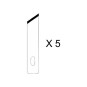 HO362-5 lames HO362 pour couteau scalpel n°2 ø11