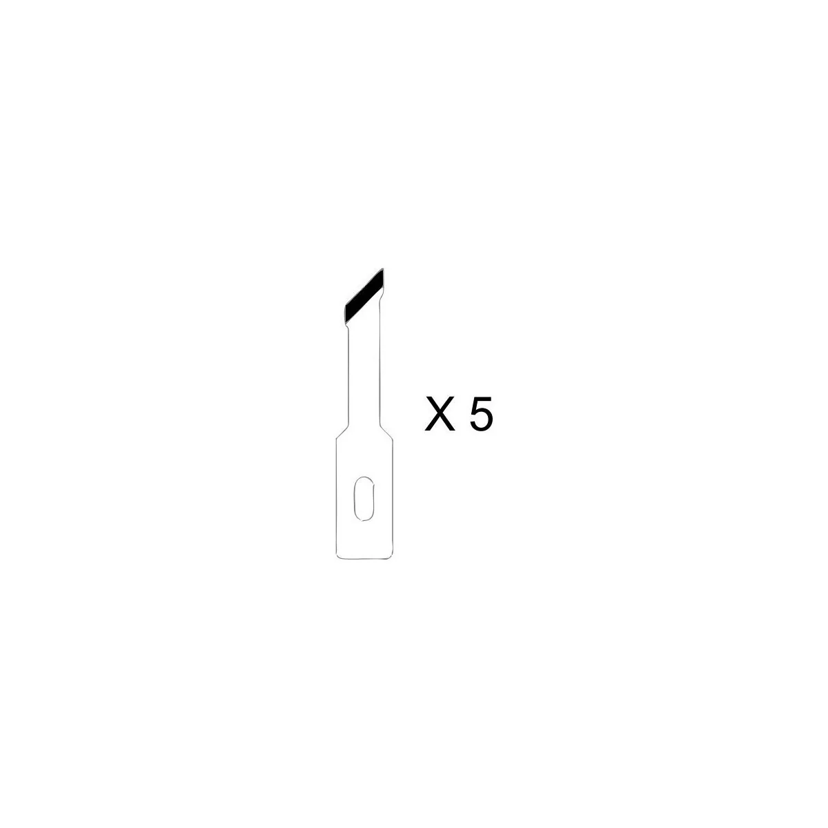 5 lames HO364 pour couteau scalpel n°2 ø11 HOLI Tools HO364 - 1 5 lames HO364 pour couteau scalpel n°2 ø11 HOLI Tools HO364 - 1