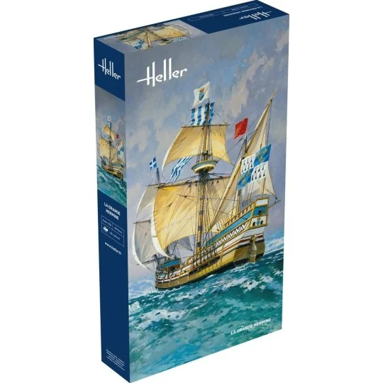 HEL-80841-Boat La Grande Hermine 1/150 Heller