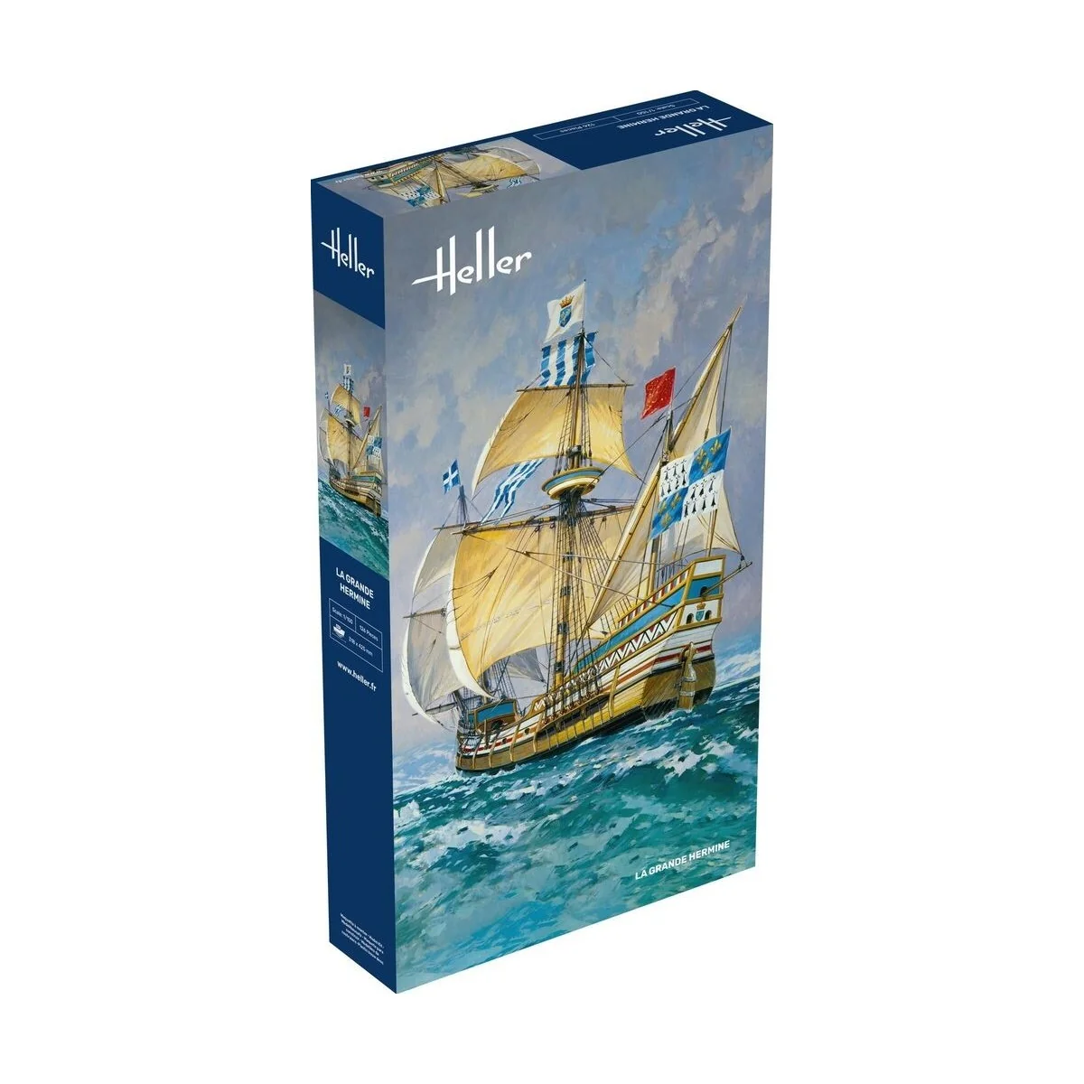 Boat La Grande Hermine 1/150 Heller Heller HEL-80841 - 1 Boat La Grande Hermine 1/150 Heller Heller HEL-80841 - 1