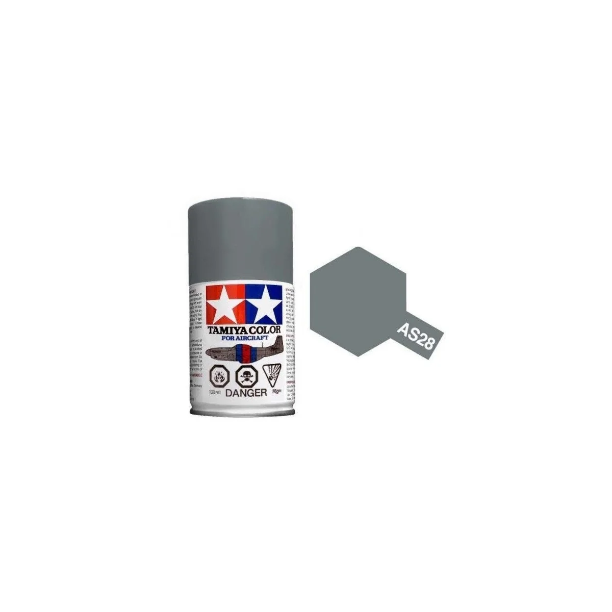 Spray paint medium grey AS28 Tamiya - 86528
