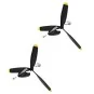 V-P7611204X2-Hélices pour avion V761-12 et T4521 Volantex (x2) - V-P7611204X2