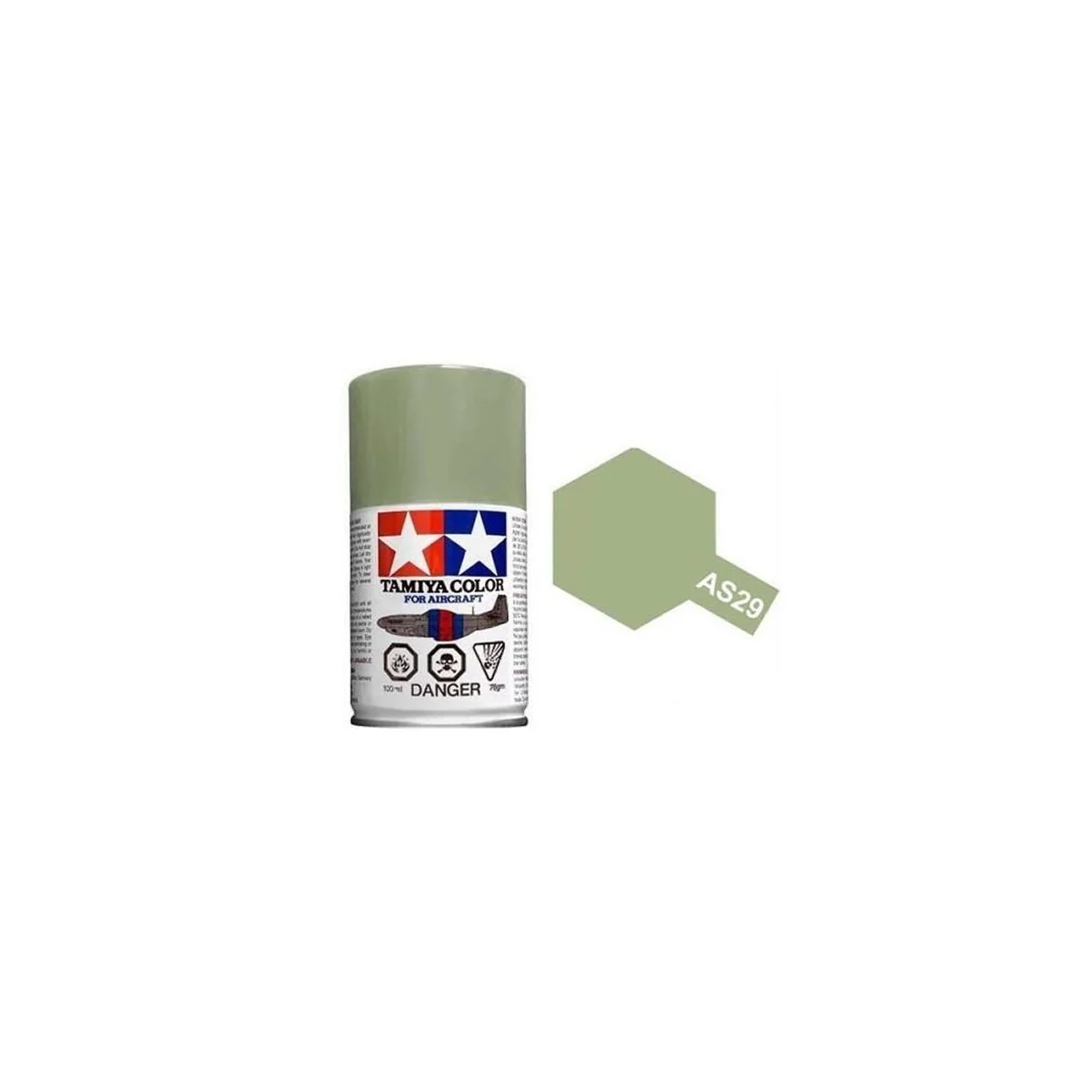 Peinture bombe Gris Vert Marine Jap. AS29 Tamiya Tamiya 86529 - 1 Peinture bombe Gris Vert Marine Jap. AS29 Tamiya Tamiya 86529 - 1