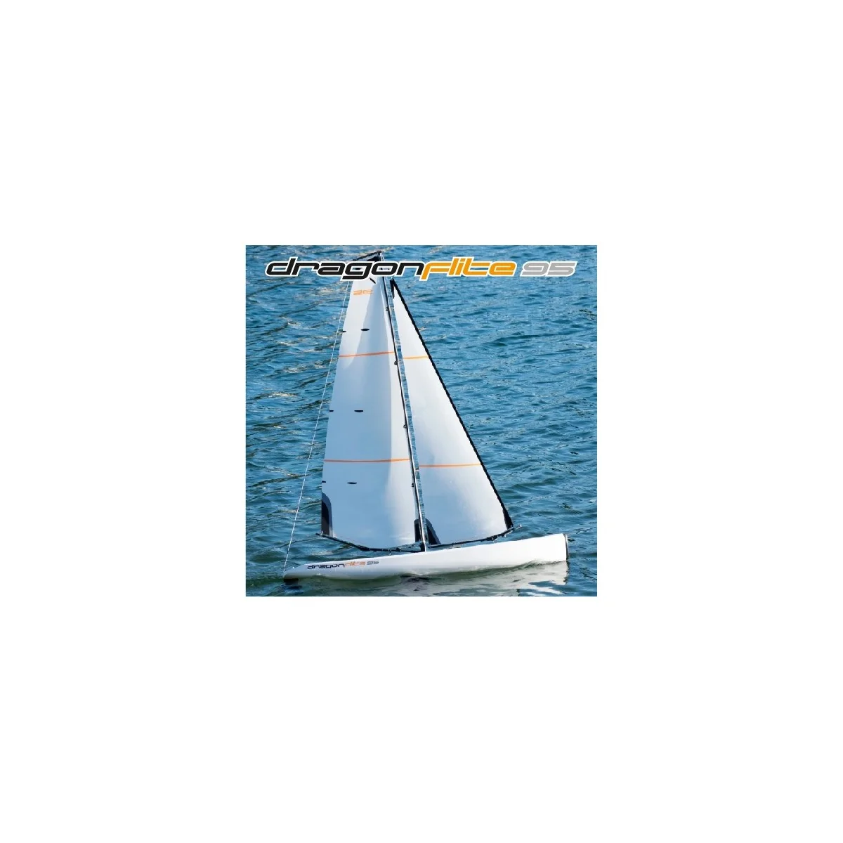 Dragon Flite 95 V2 DF95 PNP Joysway Sailboat Joysway 8811AV2 - 7