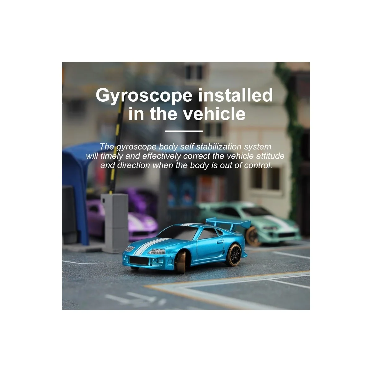 Micro Drift Purple 1/76 RTR Turbo Racing Turbo Racing TB-C61 - 7