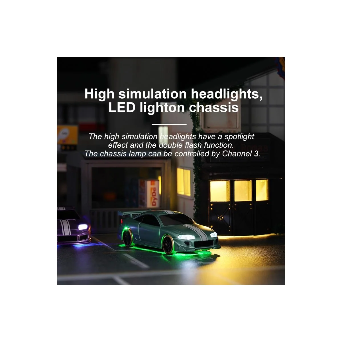 Micro Drift Purple 1/76 RTR Turbo Racing Turbo Racing TB-C61 - 9