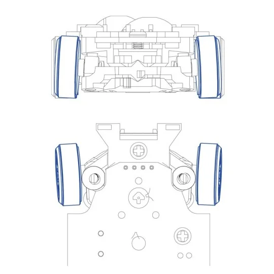 TB-C61-Micro Drift Purple 1/76 RTR Turbo Racing