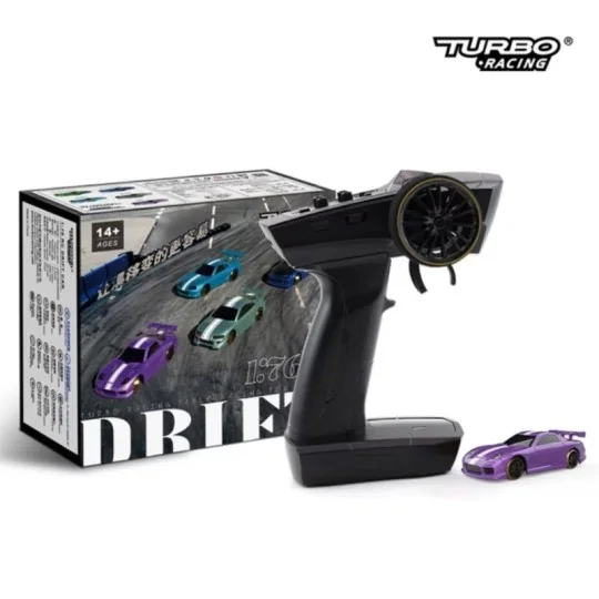 TB-C61-Micro Drift Purple 1/76 RTR Turbo Racing - TB-C61