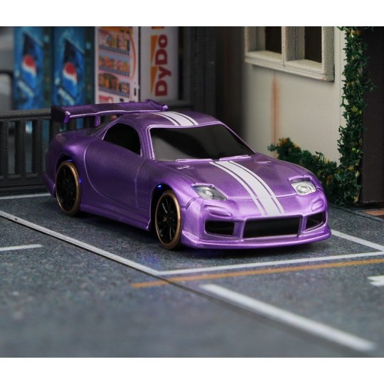 TB-C61-Micro Drift Violet 1/76 RTR Turbo Racing