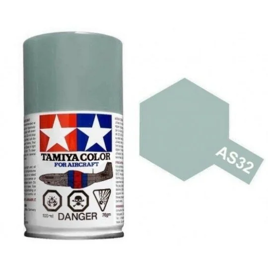 Spray paint medium sea grey 2 RAF AS32 Tamiya - 86532 86532-Tamiya Medium Sea Grey 2 RAF AS32 Spray Paint - 86532
