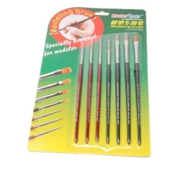 Master Tools 09900 Set de 7 pinceaux 09900 - 1