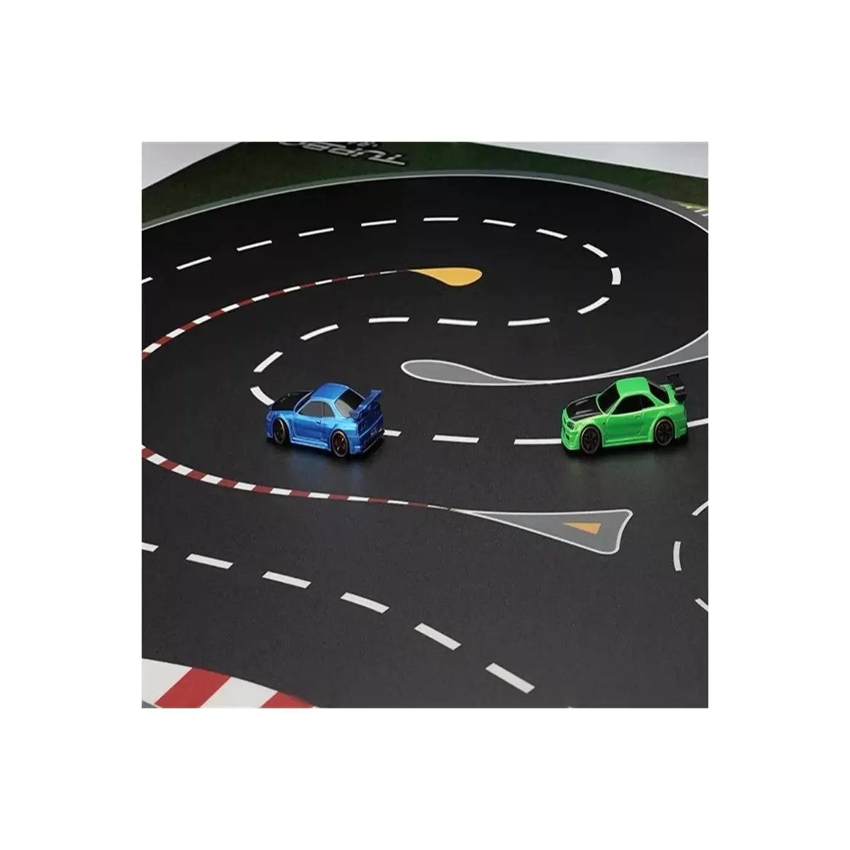 Special Drift Track for Turbo Racing Micro Rally 1/76 (60x90 cm) Turbo Racing TB-760148 - 6