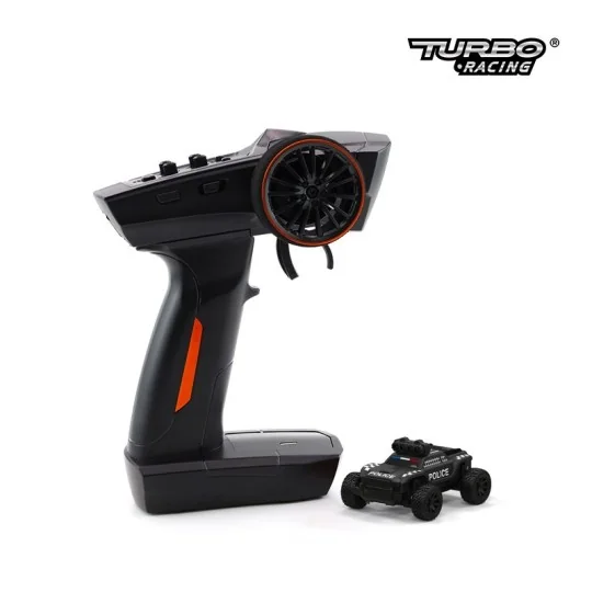 TB-C82-Micro Monster Truck Police 1/76 RTR Turbo Racing - TB-C82