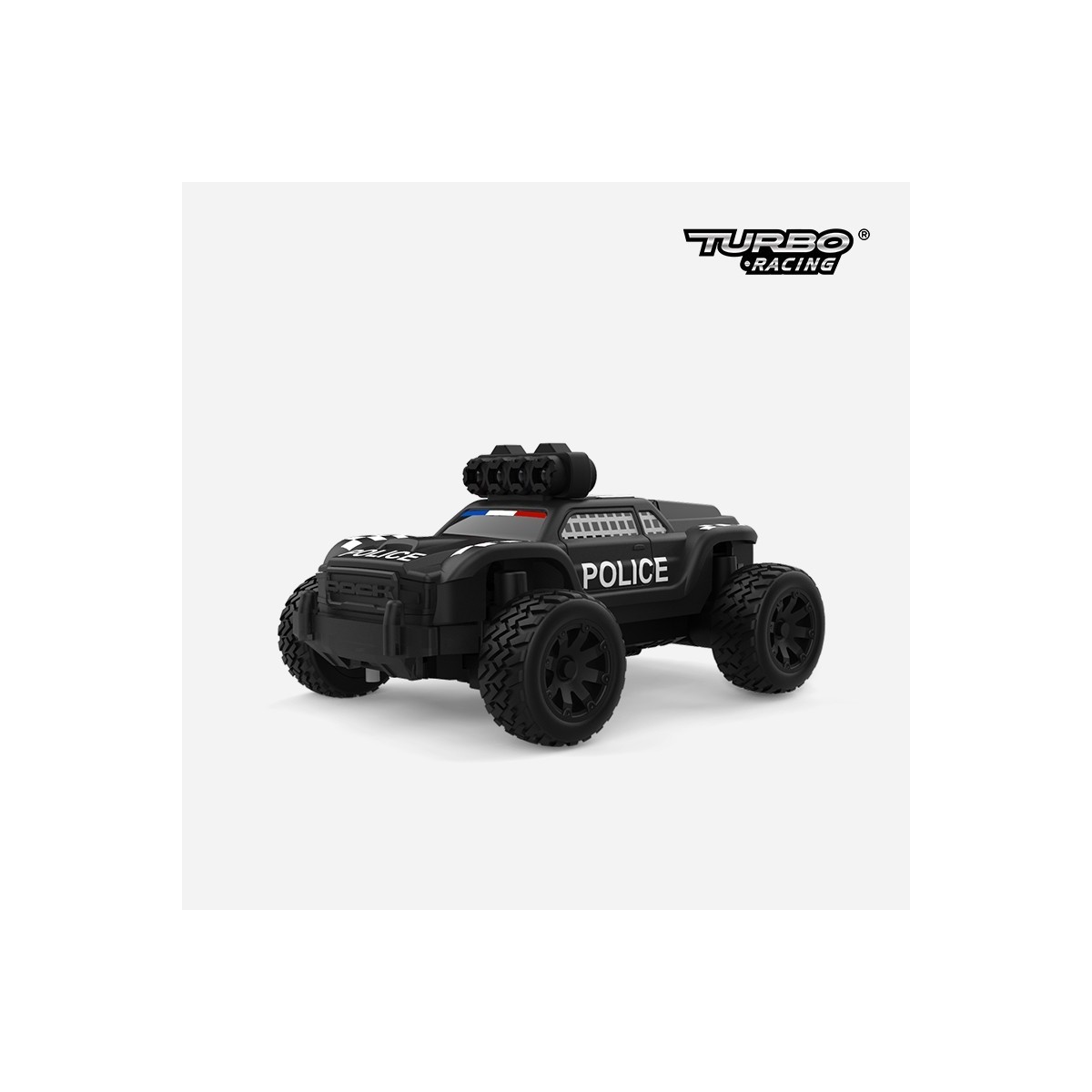 Micro Monster Truck Police 1/76 RTR Turbo Racing Turbo Racing TB-C82 - 3