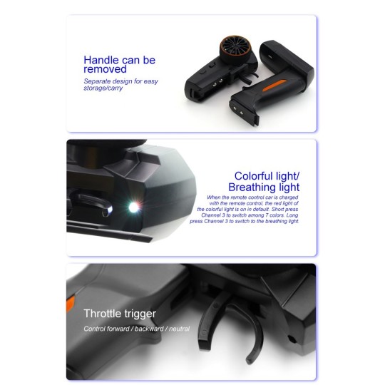 TB-C82-Micro Monster Truck Police 1/76 RTR Turbo Racing