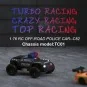 TB-C82-Micro Monster Truck Police 1/76 RTR Turbo Racing - TB-C82