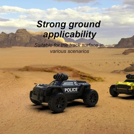 TB-C82-Micro Monster Truck Police 1/76 RTR Turbo Racing - TB-C82