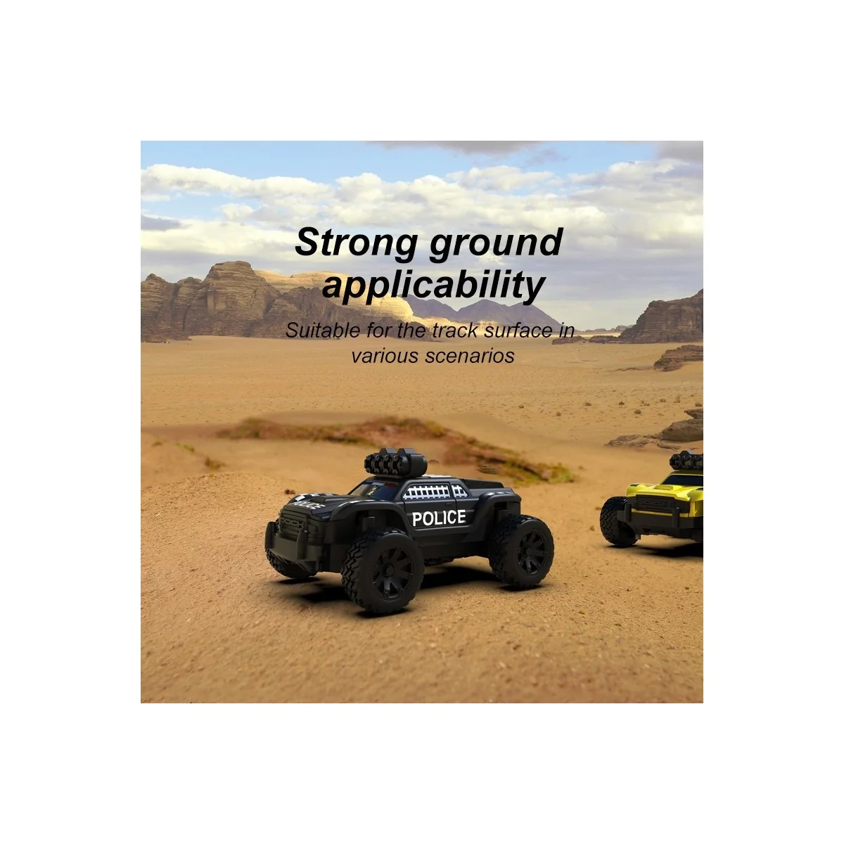 Micro Monster Truck Police 1/76 RTR Turbo Racing Turbo Racing TB-C82 - 10