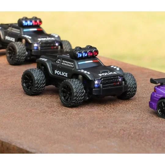 Micro Monster Truck Police 1/76 RTR Turbo Racing Turbo Racing TB-C82 - 11 TB-C82-Micro Monster Truck Police 1/76 RTR Turbo Racing - TB-C82