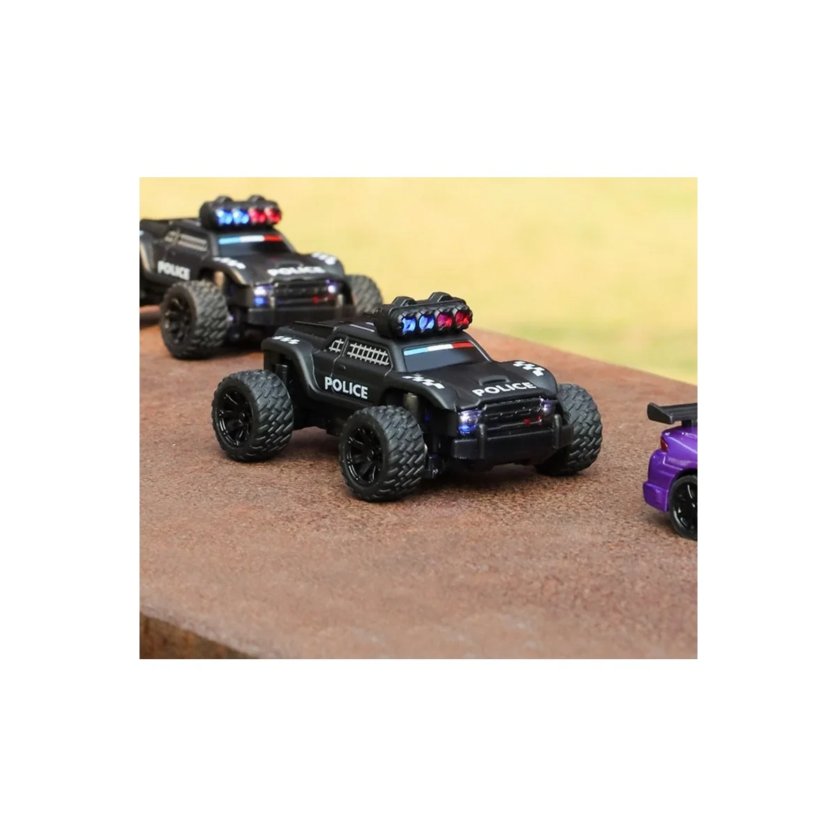 Micro Monster Truck Police 1/76 RTR Turbo Racing Turbo Racing TB-C82 - 11