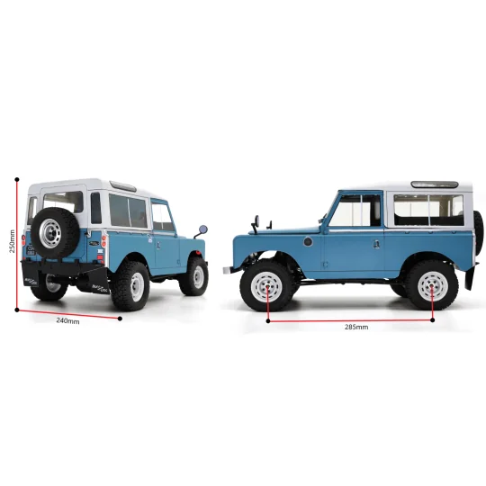 88168-Crawler SCA-1E 2.1 Bulldog Deluxe Kit 1/10 Carisma - 88168