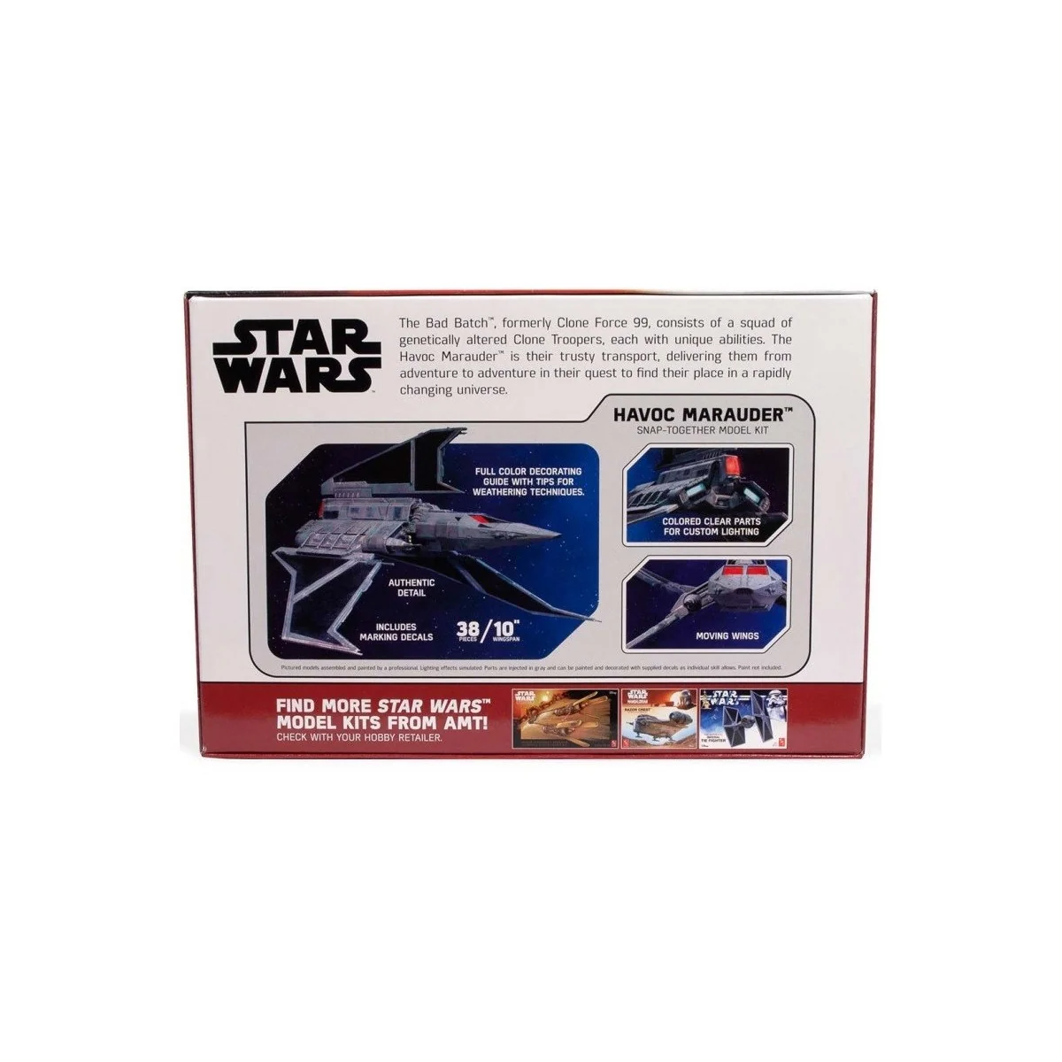Star Wars: The Bad Batch Havoc Marauder 1/144 AMT AMT1348/12 - 4